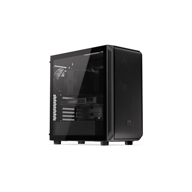 Case|ENDORFY|Arx 700 Air|MidiTower|Case product features Transparent panel|ATX|MicroATX|MiniITX|Colour Black|EY2A012