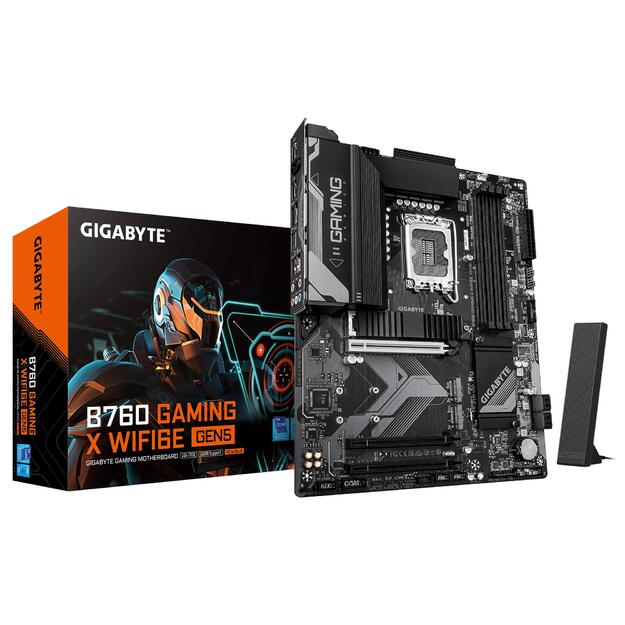 Mainboard|GIGABYTE|Intel B760 Express|LGA1700|ATX|Memory DDR5|B760GXWF6EGEN5
