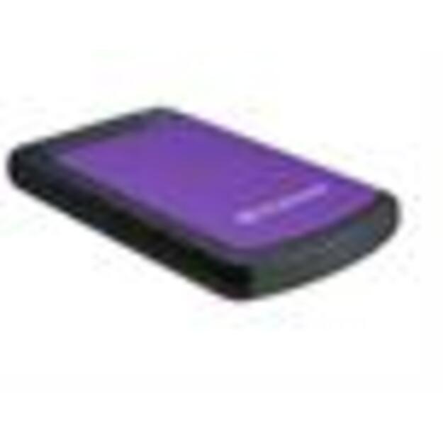 External HDD|TRANSCEND|StoreJet|4TB|USB 3.0|Colour Purple|TS4TSJ25H3P 1