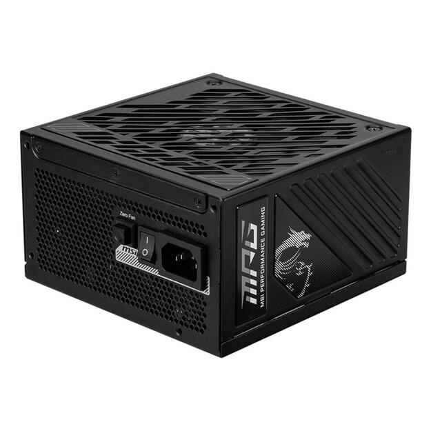Power Supply|MSI|MPG A1000GS PCIE5|1000 Watts|Efficiency 80 PLUS GOLD|MPGA1000GSPCIE5