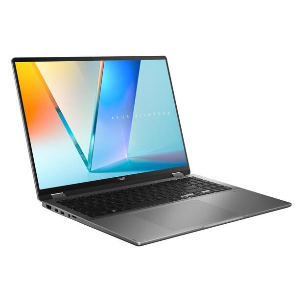 Ultrabook|ASUS|VivoBook Flip|TP3607SA-RJ033W|CPU  Core Ultra|u7-256V|2200 MHz|16 |Touchscreen|2880x1800|RAM 16GB|LPDDR5x|SSD 1TB|Intel Arc Graphics|Integrated|ENG|Card Reader Micro SD|Windows 11 Home|Grey|1.78 kg|90NB1511-M001U0