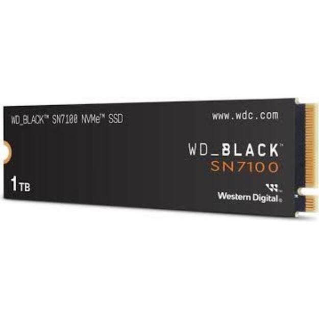 SSD|WESTERN DIGITAL|Black SN7100|1TB|M.2|PCIe Gen4|NVMe|3D TLC|Write speed 6900 MBytes/sec|Read speed 7250 MBytes/sec|WDS100T4X0E