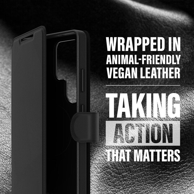 CARE by PanzerGlass Feature Case Tango Two-in-One Wallet Qi Compatible Samsung Galaxy S25 Ultra, Black 1