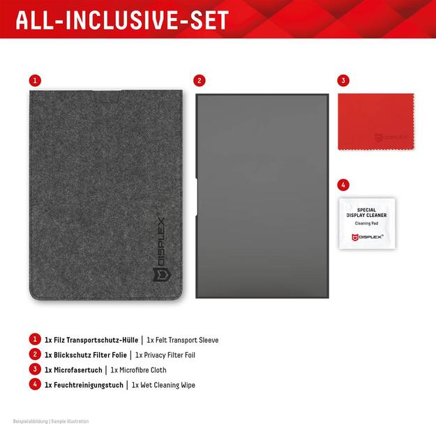 DISPLEX Privacy Safe Uni (Frameless) 14 , 16:9 3