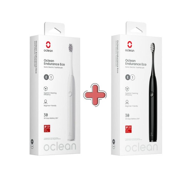 Oclean Electric Toothbrush Endurance Eco Duo Set