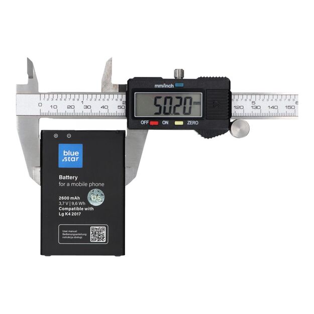 Battery for LG K4 2017 / K8 2017 2600 mAh Blue Star Premium 2