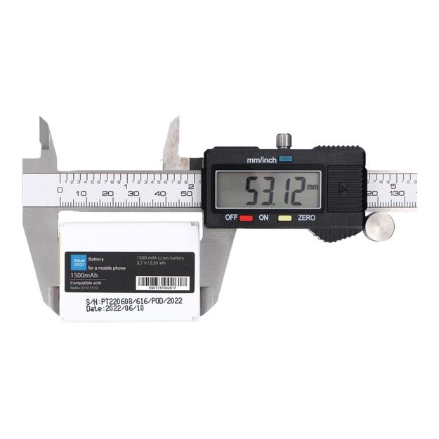 Battery for Nokia 3310 / 5510 1500 mAh Blue Star 3