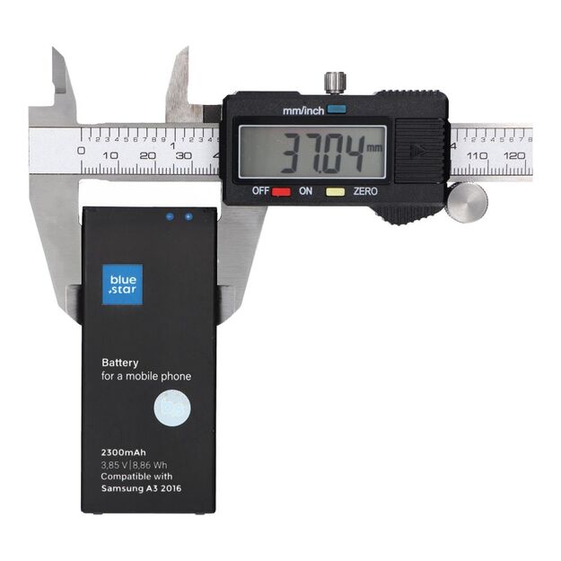 Battery for Samsung A3 2016 2300 mAh Blue Star 2