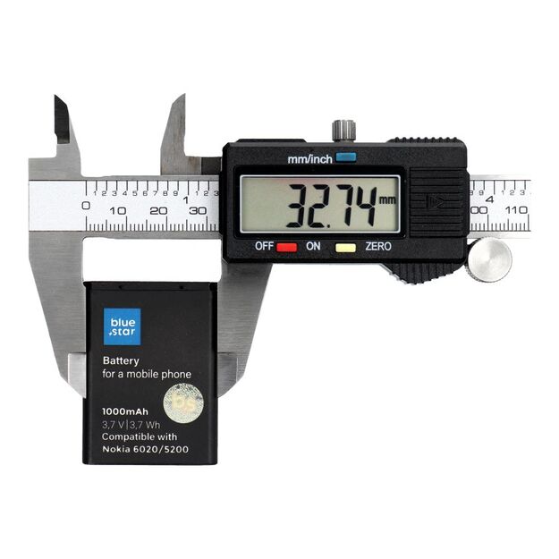 Battery for Nokia 6020 / 5200 / 5300 / 3220 / 5140 1000 mAh Blue Star Premium 2