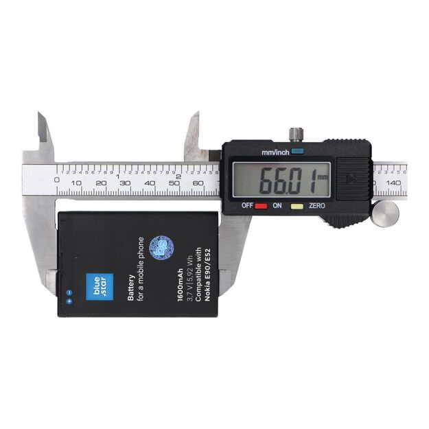 Battery for Nokia E52 / E71 / N97 / E61i / E63 / E90 / 6650 Flip 1600 mAh Blue Star Premium 2