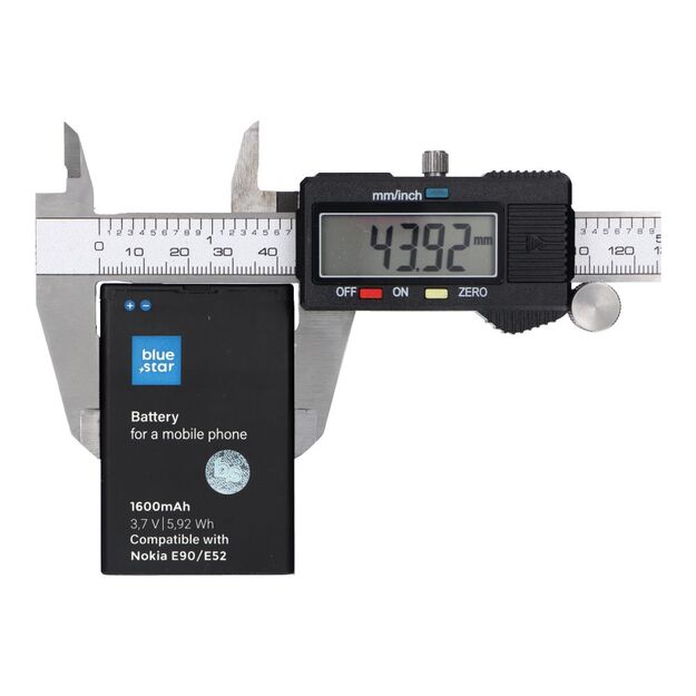 Battery for Nokia E52 / E71 / N97 / E61i / E63 / E90 / 6650 Flip 1600 mAh Blue Star Premium 3