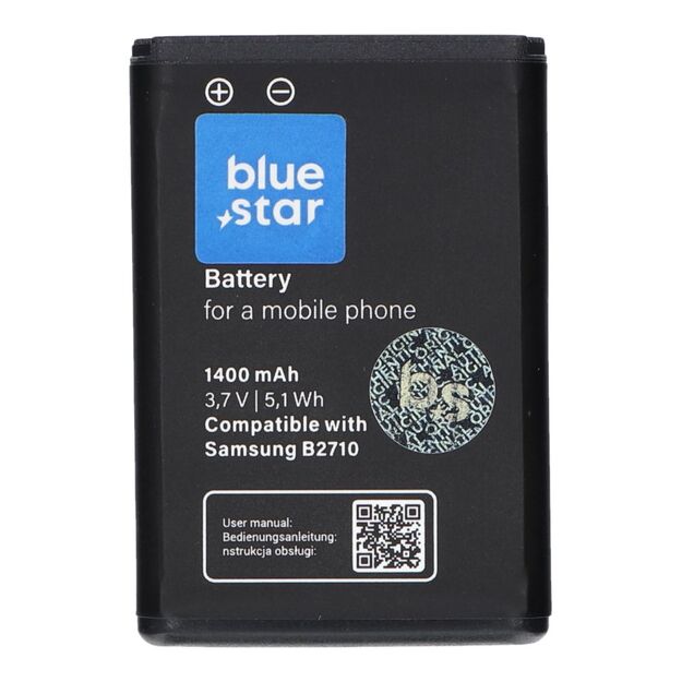 BLUE STAR PREMIUM battery for SAMSUNG B2710 Solid 1400 mAh