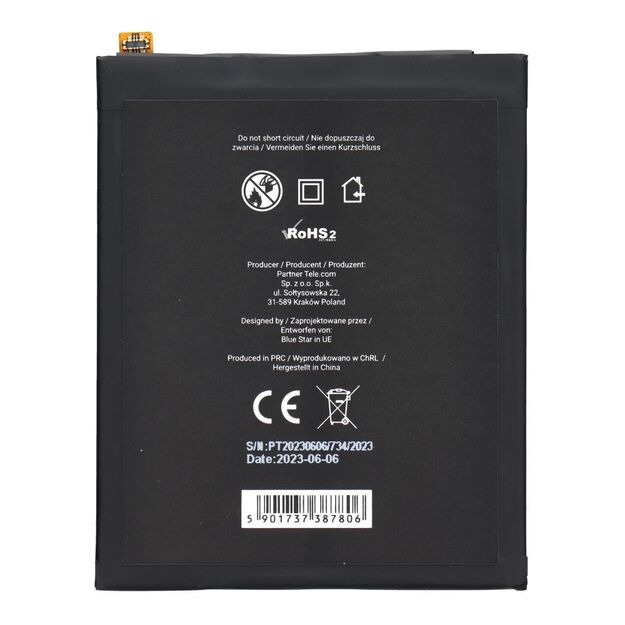 Battery for Huawei P9 / P9 Lite / P8 Lite (2017) / P10 Lite / P20 Lite /Honor 9 Lite 3000 mAh Blue Star Premium 1