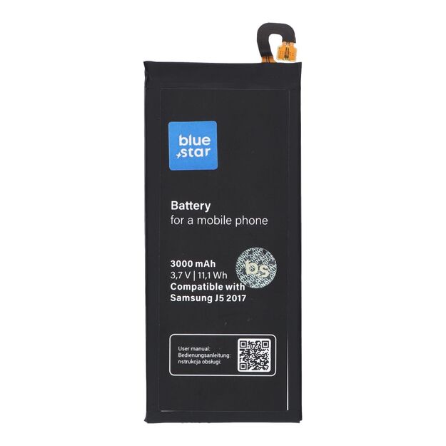 Battery for Samsung J5 2017 / A5 2017 3000 mAh Blue Star Premium