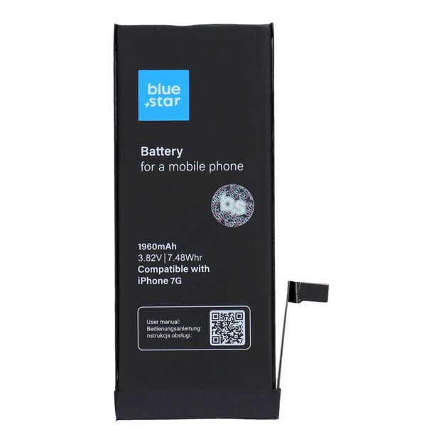 Battery for iPhone 7 1960 mAh Blue Star HQ