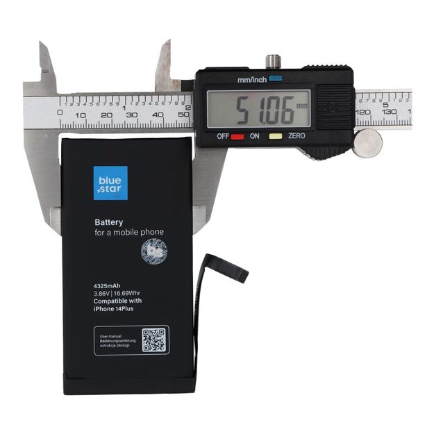 Battery for iPhone 14 PLUS 4325 mAh Blue Star HQ 2