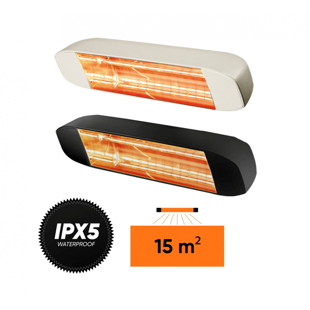 Halogeniniai infraraudonųjų spindulių &scaron;ildytuvai HELIOSA HI DESIGN 11