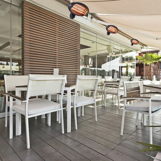 Kvarcinis infraraudonųjų spindulių &scaron;ildytuvas Trotec IR 2000 S 8