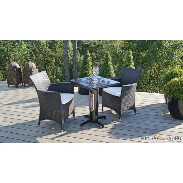 Infraraudonųjų spindulių lauko &scaron;ildytuvas Mensa Vireoo 9