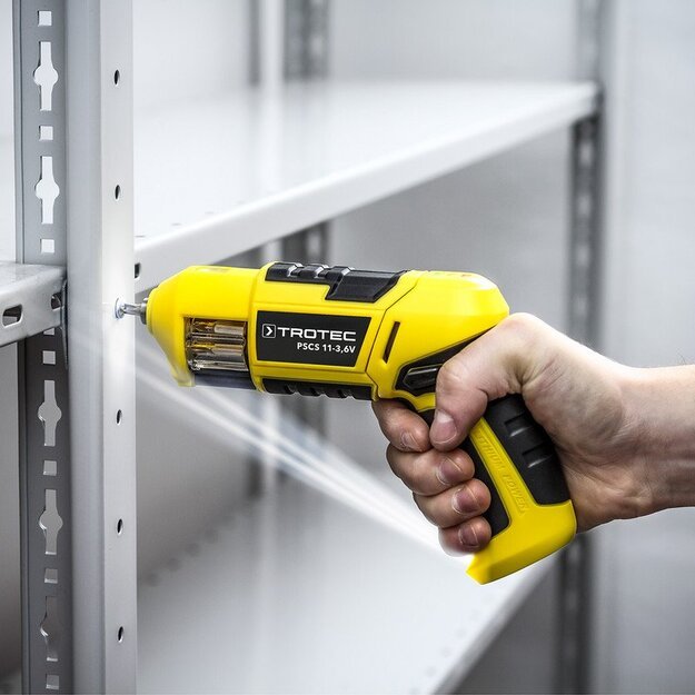 Akumuliatorinis suktuvas-gręžtuvas Trotec PSCS 11-3.6V 3
