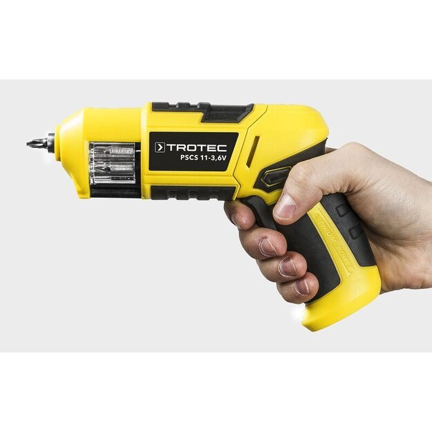 Akumuliatorinis suktuvas-gręžtuvas Trotec PSCS 11-3.6V 2