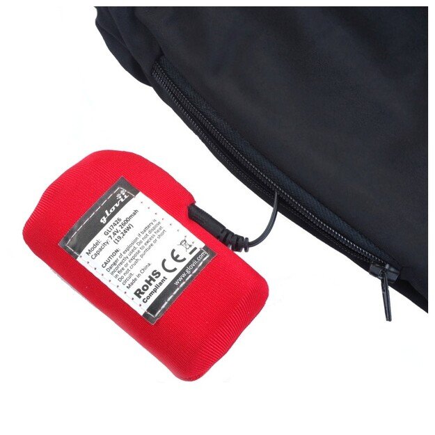 &Scaron;ildančios kelnės Glovii GP1 su baterija, juodos 4