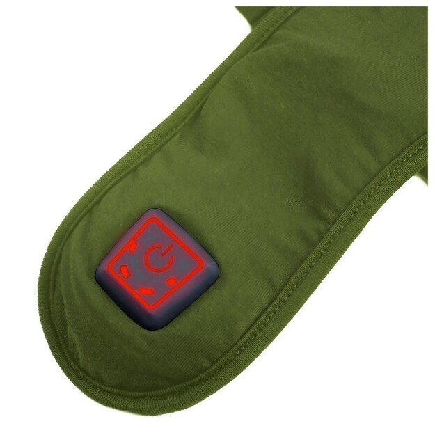 &Scaron;ildančios kelnės Glovii GP1C su baterija, žalios 2