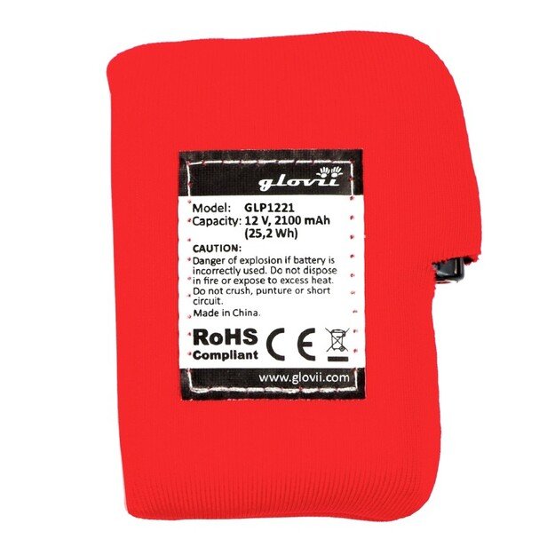 &Scaron;ildančios motociklininko pir&scaron;tinės Glovii GDB 6