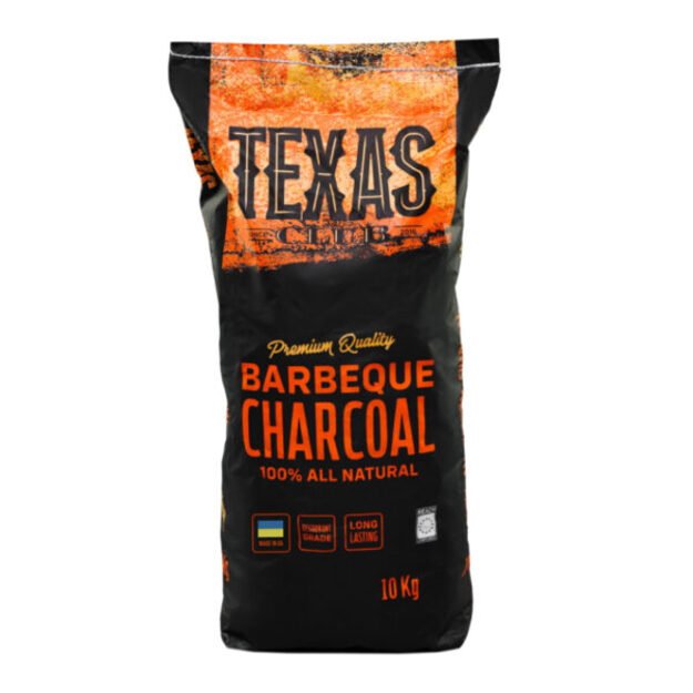 Kietmedžio anglis 10kg (stambios frakcijos)