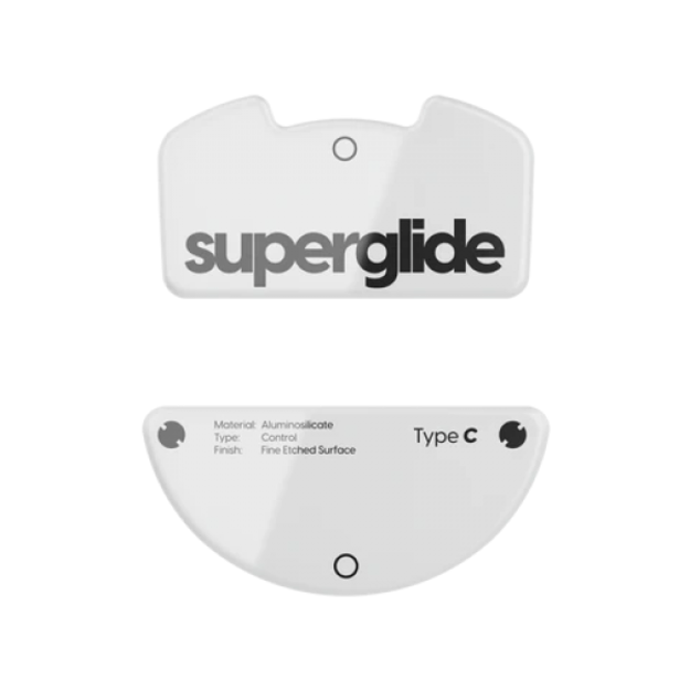 Superglide 2 (Type-C) Glass Skates Razer Viper V3 Pro White (Balti) Pakaitiniai Mouse Feet