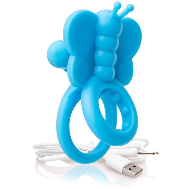 Penio žiedas Charged Monarch (mėlynas) 2