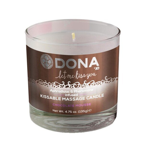 Masažo aliejus - žvakė Dona (šokoladas) (135 g) 2