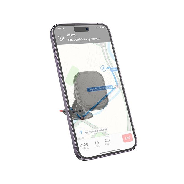 Automobilinis telefono laikiklis Hoco H30 tvirtinamas ant prietaisų skydelio magnetinis 1