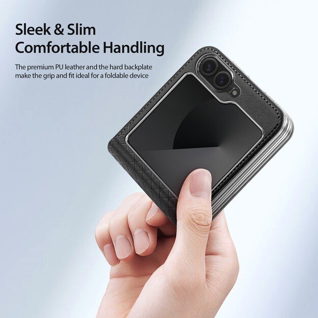 Dėklas Dux Ducis Bril Samsung F741 Z Flip6/F761 Z Flip7 FE juodas 1