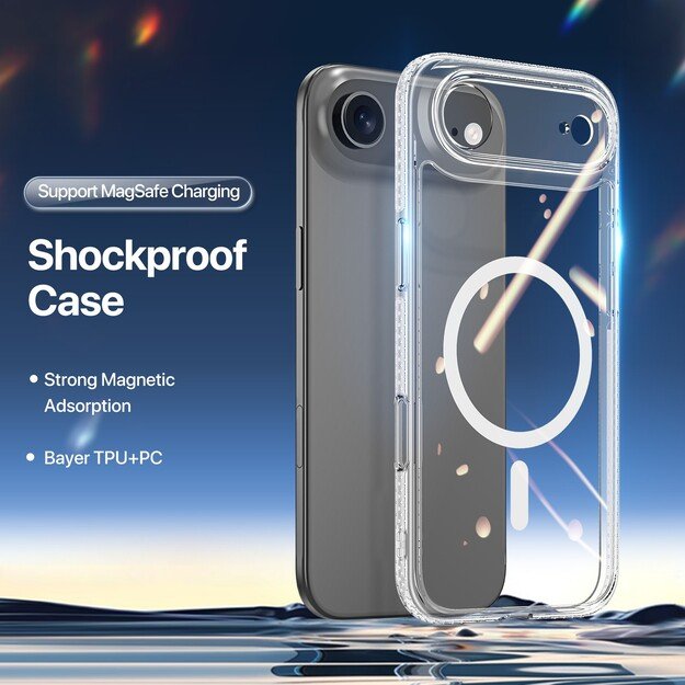 Dėklas Dux Ducis Clin Magsafe Apple iPhone Air skaidrus 1