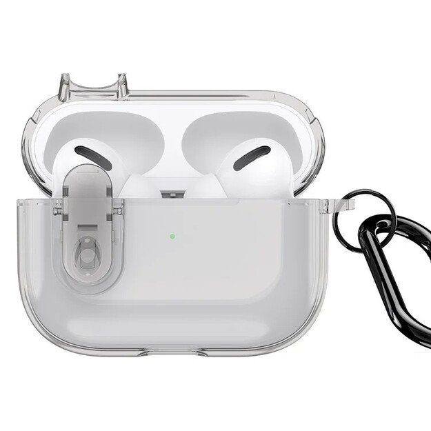 Dėklas Dux Ducis PECL Apple AirPods Pro 2 pilkas
