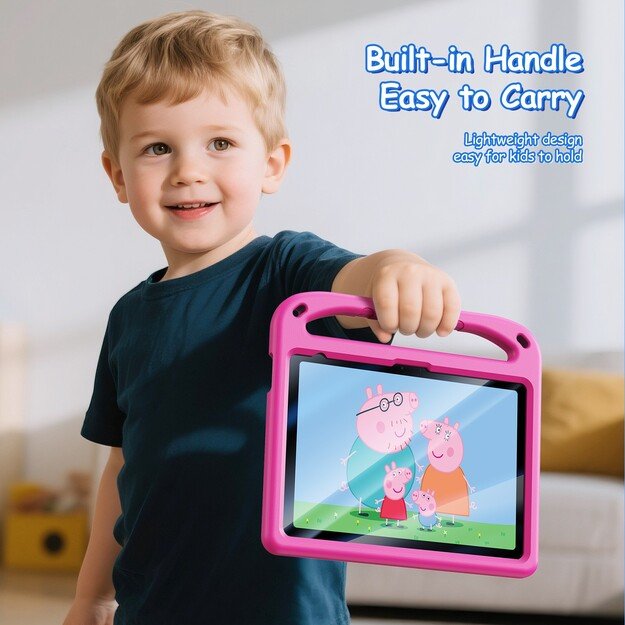 Dėklas Dux Ducis Puff Apple iPad 10.9 2022/iPad 11 2025 rožinis 4