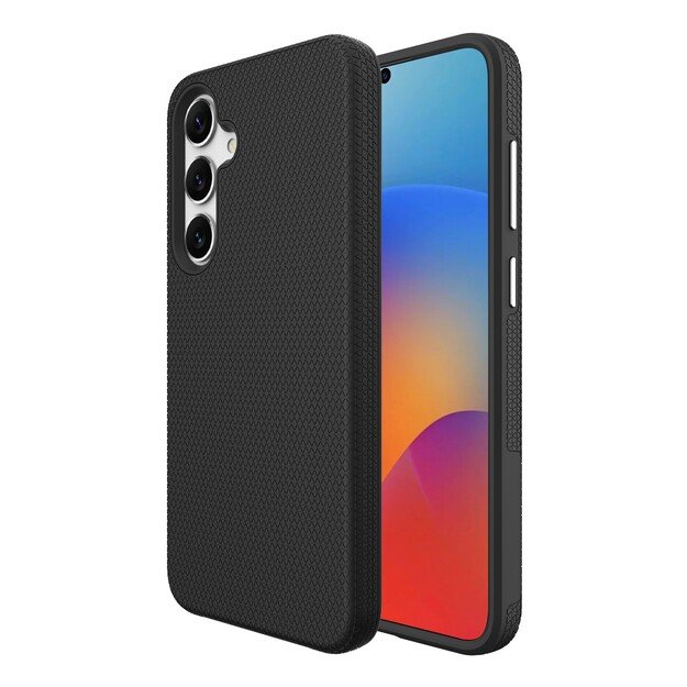 Dėklas Perfectionists Triangle Case Samsung G991 S21 5G juodas