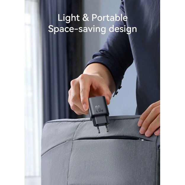 Įkroviklis Joyroom JR-TCF20 20W USB-C + USB-C to USB-C cable 1.0m baltas 5