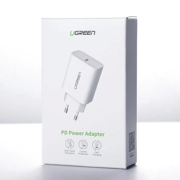 Įkroviklis Ugreen CD137 20W USB-C baltas 5