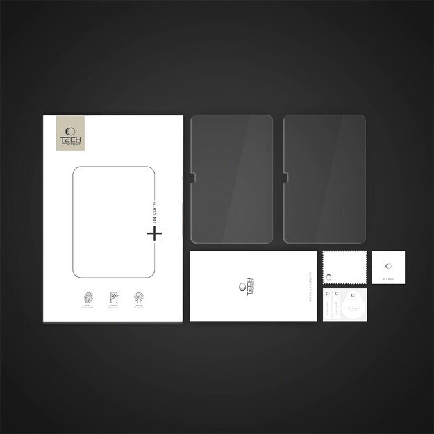 LCD apsauginis stikliukas Tech-Protect Glass Fit+ 2-Pack Samsung X620/X626 Tab S10 FE Plus 1