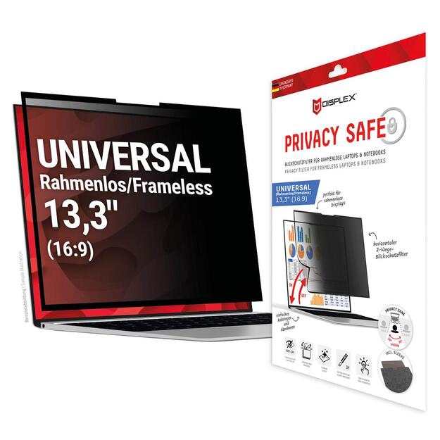DISPLEX Privacy Safe Uni (Frameless) 13,3 , 16:9 6
