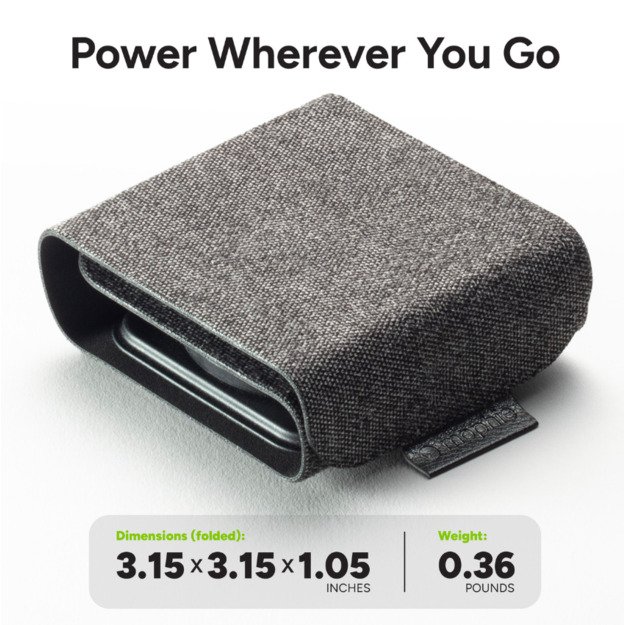 mophie-3in1 travel charger MagSafe with adapter EU Black