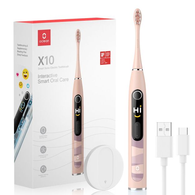 Oclean Electric Toothbrush X10 Pink 2