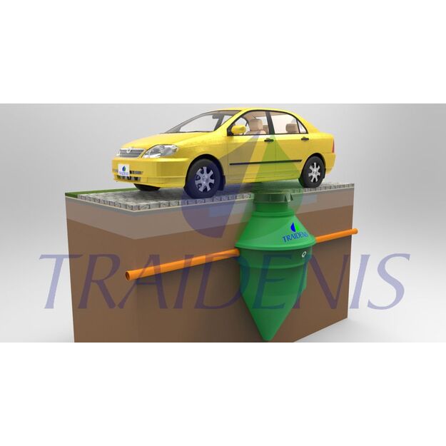 Nuotekų valymo įrenginys NV-1-A-B 0.7-0.95m įgilinimui) (4 žm.) 3