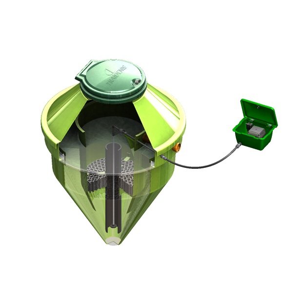 Nuotekų valymo įrenginys NV-1-A-B 0.7-0.95m įgilinimui) (4 žm.) 4