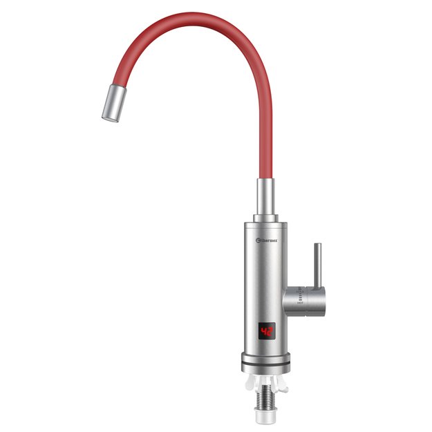 Elektrinis momentinis vandens &scaron;ildytuvas Thermex Ruby 3000 su lanksčiu čiaupu