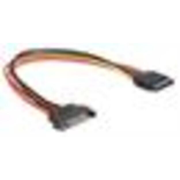 CABLE POWER EXTENSION SATA/0.3M CC-SATAMF-01 GEMBIRD 1
