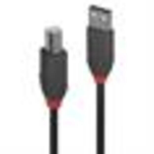 CABLE USB2 A-B 2M/ANTHRA 36673 LINDY 1