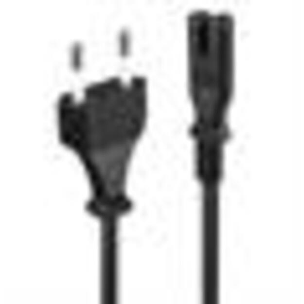 CABLE POWER EURO IEC C7/2M 30421 LINDY 1